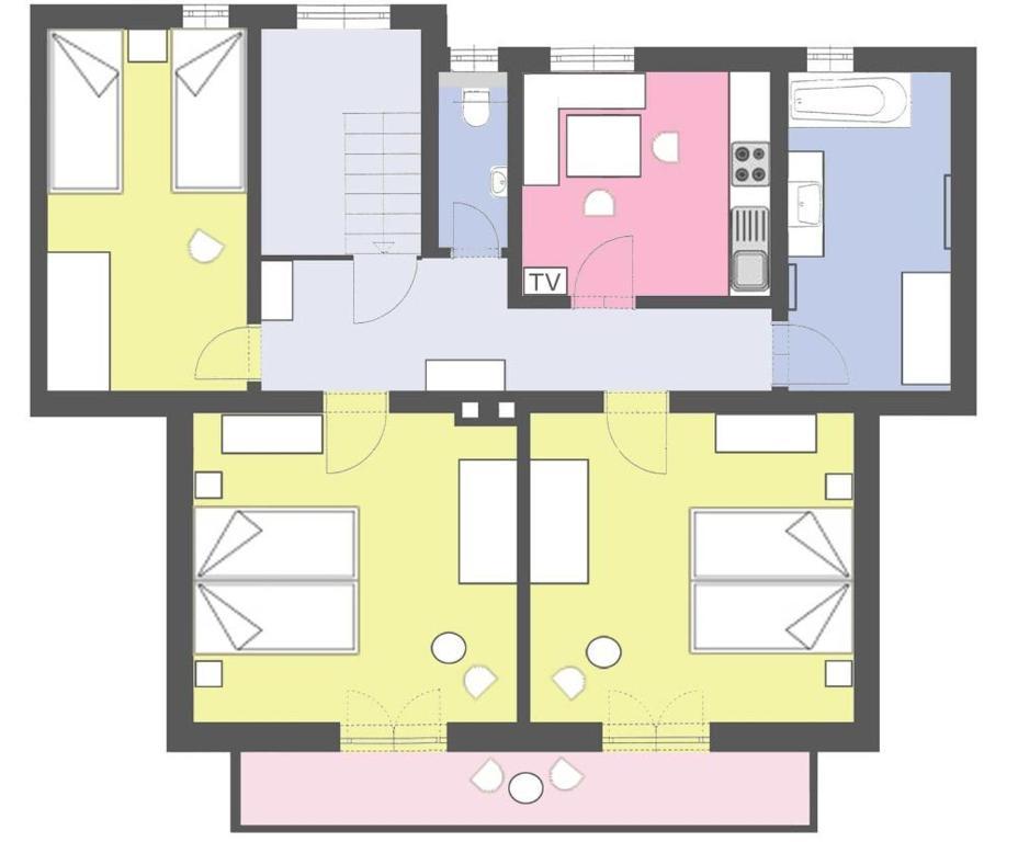 Appartement Haus Tschofen à Schruns Chambre photo